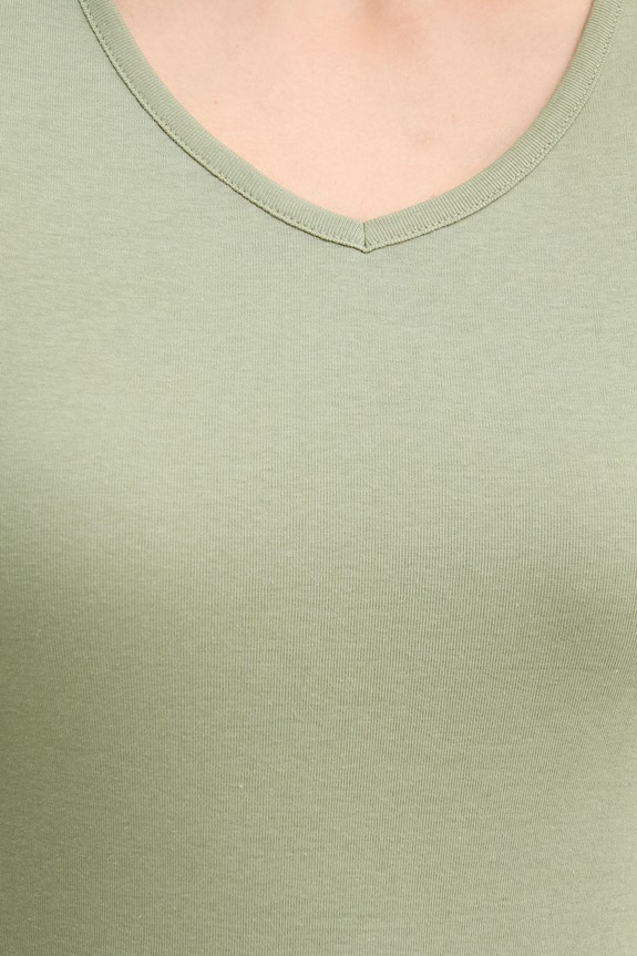 United Colors of Benetton tricou din bumbac 3GA8D4029 verde