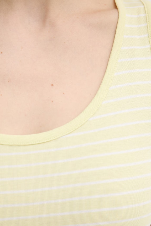 United Colors of Benetton top damski bawełniany 339PDH018 zielony