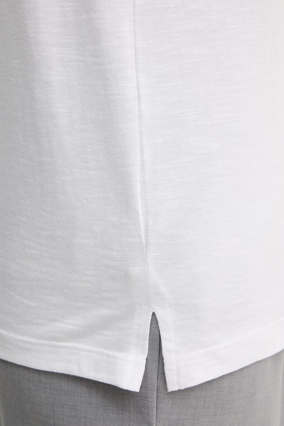 United Colors of Benetton top pentru femei, din bumbac 3BVXDH01A alb