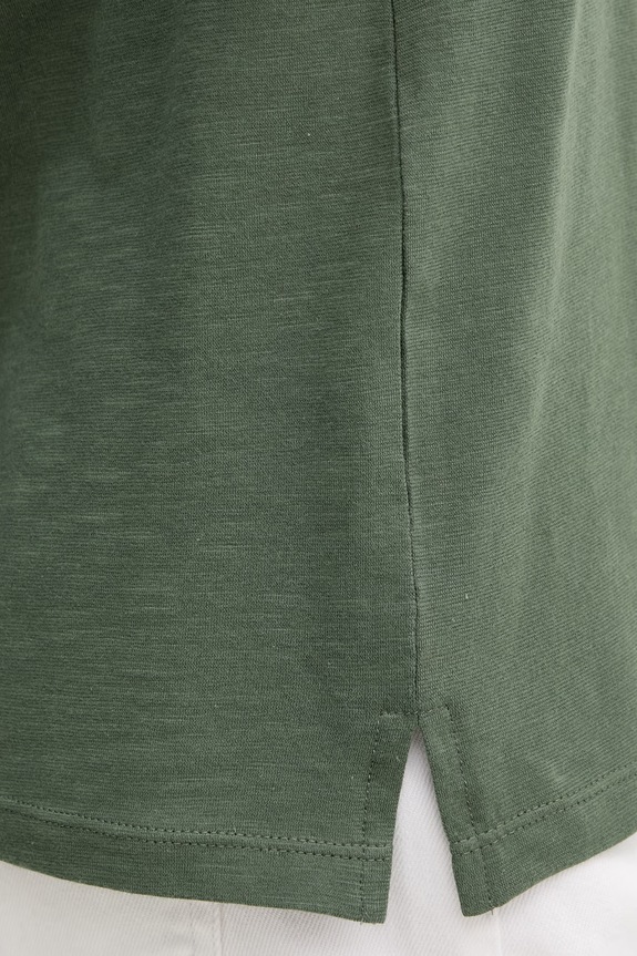 United Colors of Benetton top damski bawełniany 3BVXDH01A zielony