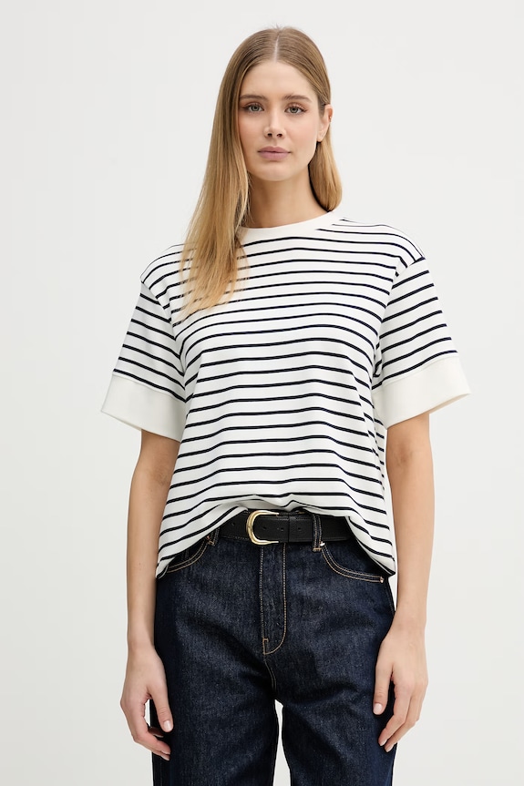 United Colors of Benetton tricou pentru femei, din bumbac bleumarin 3FLCD10CG