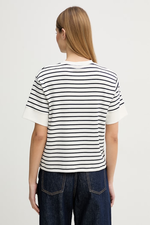 Îmbrăcăminte United Colors of Benetton tricou pentru femei, din bumbac 3FLCD10CG bleumarin