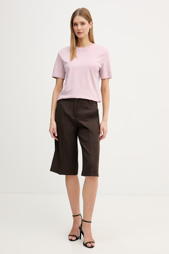 United Colors of Benetton tricou pentru femei, din bumbac 3T5BD10CA roz SS26