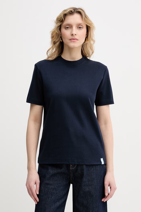 United Colors of Benetton tricou pentru femei, din bumbac bleumarin 3T5BD10CA