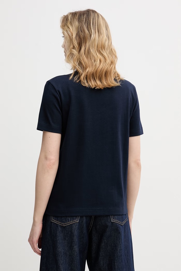 Îmbrăcăminte United Colors of Benetton tricou pentru femei, din bumbac 3T5BD10CA bleumarin