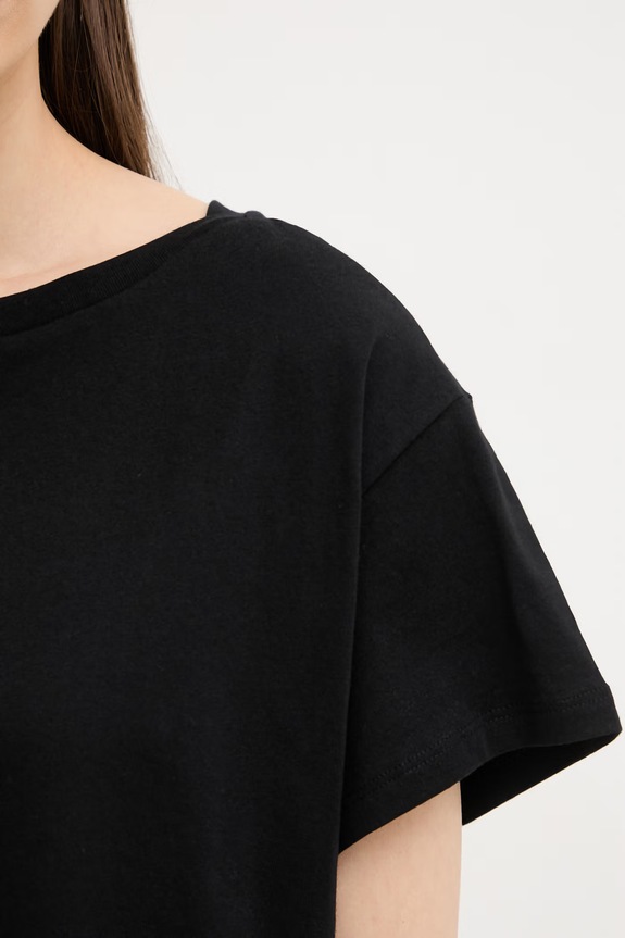United Colors of Benetton basic tričko dámske bavlnené 3096D10CP čierna