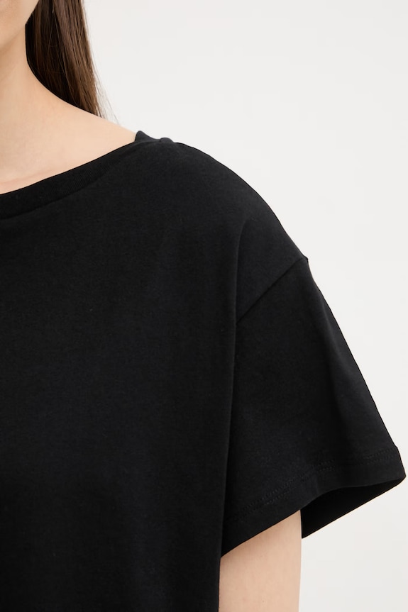 United Colors of Benetton basic tričko dámske bavlnené 3096D10CP čierna