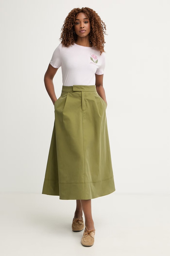 United Colors of Benetton tričko dámske bavlnené 3096D10CU ružová SS26
