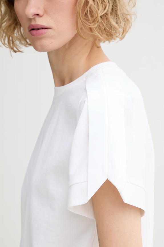 United Colors of Benetton tricou pentru femei, din bumbac 3IWTD10CL bej