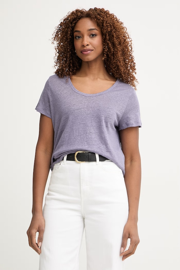 United Colors of Benetton tricou pentru femei, din in violet 3TKED10D8