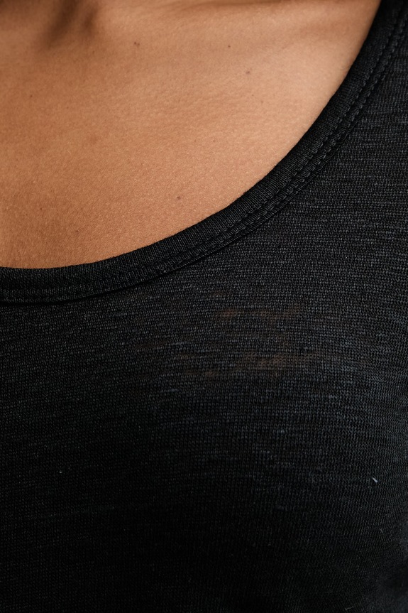 United Colors of Benetton tricou pentru femei, din in 3TKED10D8 negru
