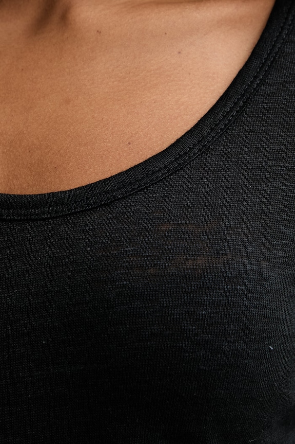 United Colors of Benetton tricou pentru femei, din in 3TKED10D8 negru