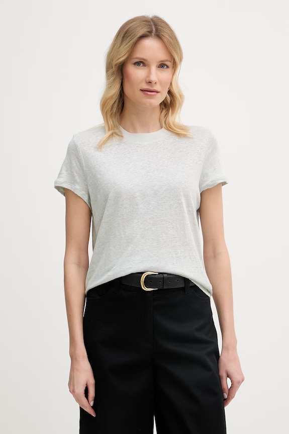 United Colors of Benetton tricou de in pentru femei verde 3TKEE1009