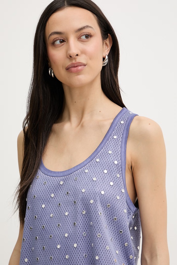 Pinko top damski fioletowy 106853.A3BC