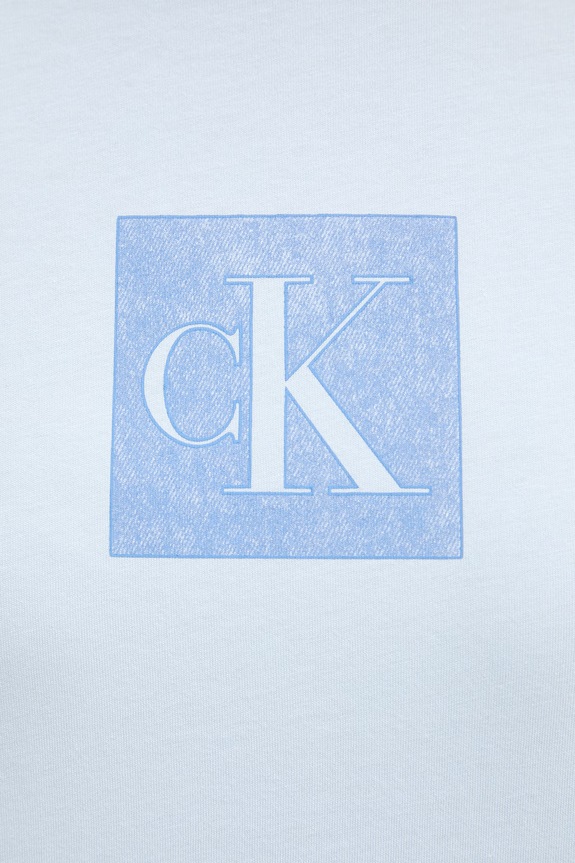 Calvin Klein Jeans T-shirt γυναικείο βαμβακερό LV047F819G μπλε