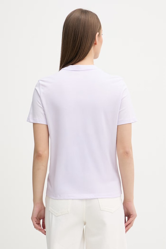 Îmbrăcăminte Calvin Klein Jeans tricou pentru femei, din bumbac LV047F831G violet