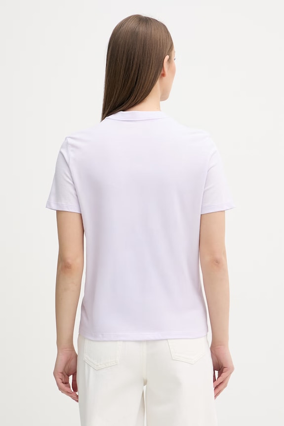 Îmbrăcăminte Calvin Klein Jeans tricou pentru femei, din bumbac LV047F831G violet