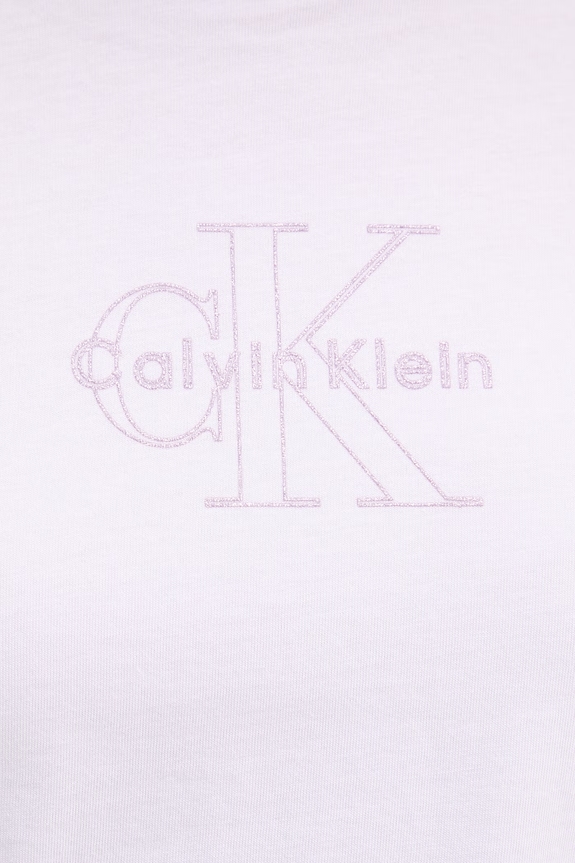 Calvin Klein Jeans tricou pentru femei, din bumbac LV047F831G violet