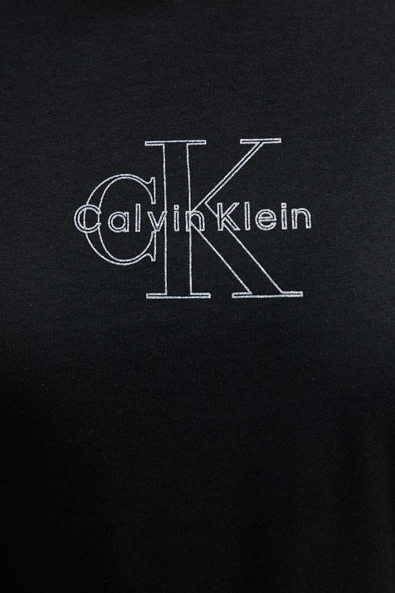 Calvin Klein Jeans Majica ženska od pamuka LV047F831G crna
