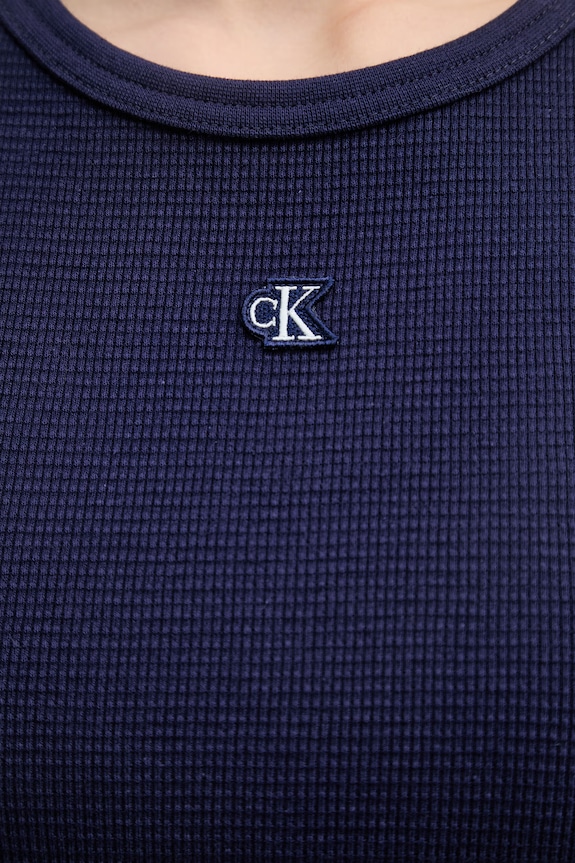 Calvin Klein Jeans top damski LV047F232G granatowy