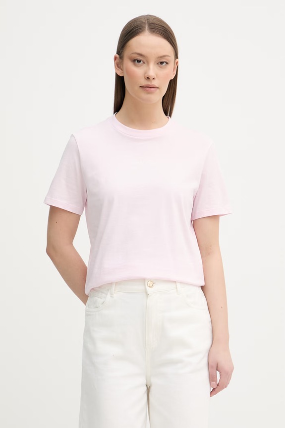 Calvin Klein Jeans tričko dámske bavlnené ružová LV047C811G