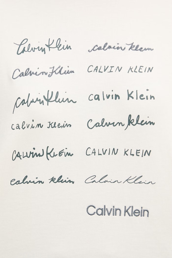 Calvin Klein Jeans tričko dámske bavlnené LV047F823G béžová