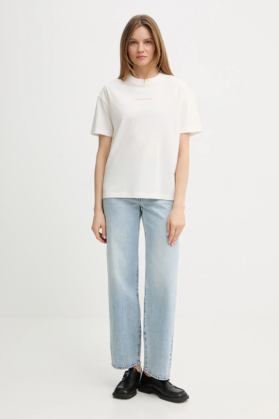 Marc O'Polo t-shirt in cotone 5000010955 beige SS26