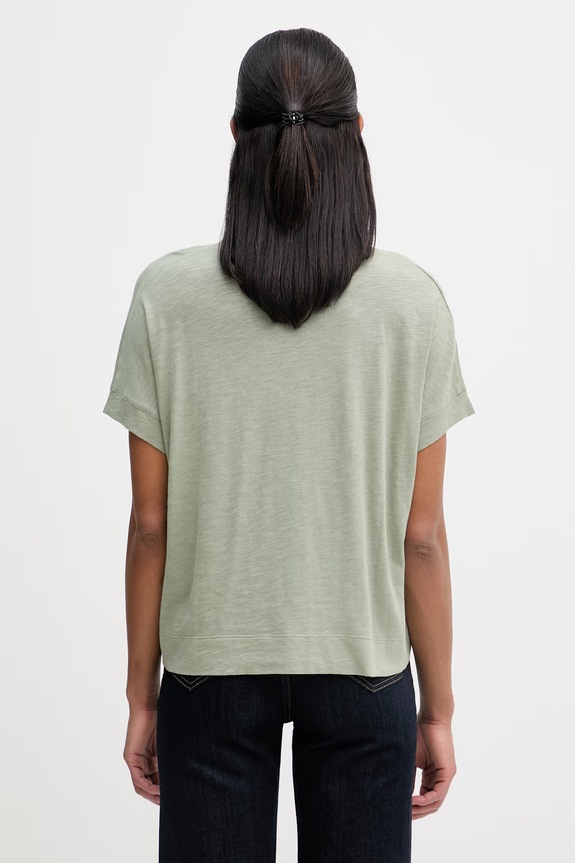 Îmbrăcăminte Marc O'Polo tricou pentru femei, cu bumbac 5000013307 verde