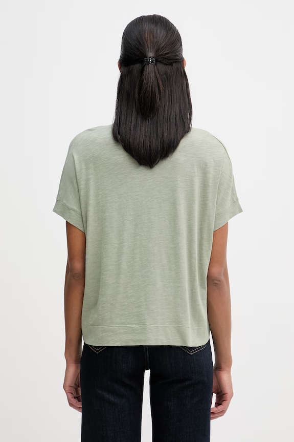 Îmbrăcăminte Marc O'Polo tricou pentru femei, cu bumbac 5000013307 verde
