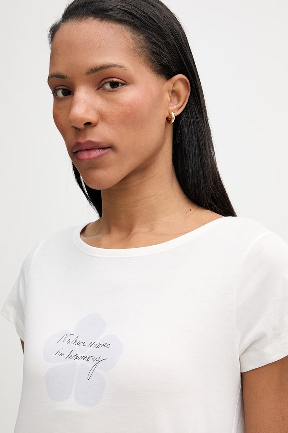 Marc O'Polo tricou pentru femei, din bumbac bej 5000013309