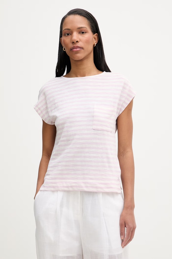 Marc O'Polo tricou pentru femei, din bumbac roz 5000013314