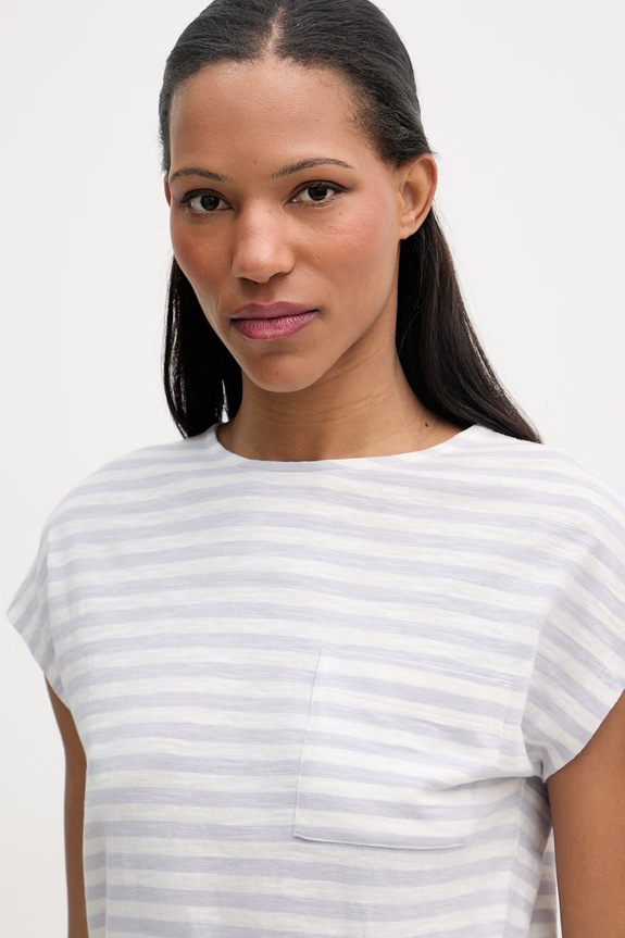 Marc O'Polo tricou pentru femei, din bumbac albastru 5000013314