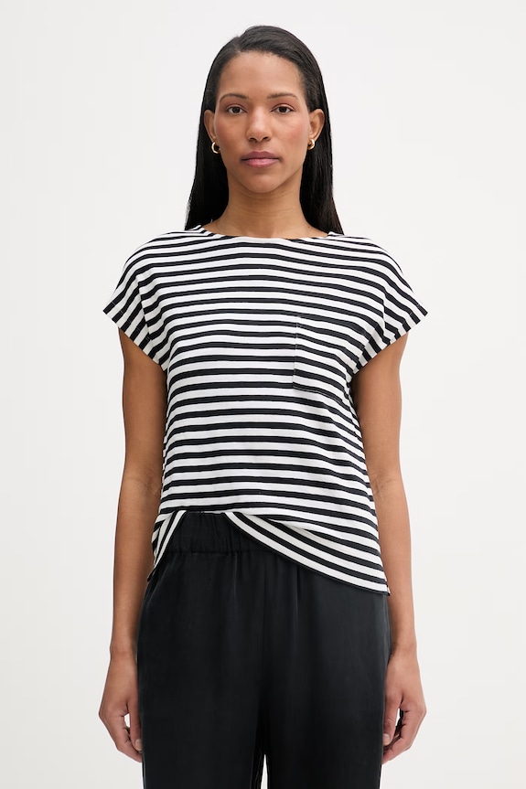 Marc O'Polo tricou pentru femei, din bumbac negru 5000013314