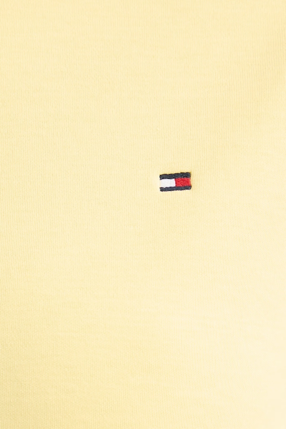 Tommy Hilfiger majica za žene od pamuka WW0WW49646 zlatna