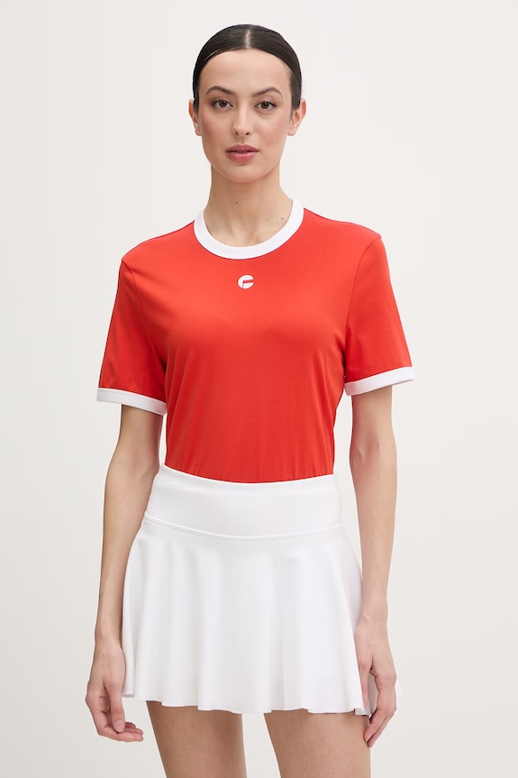 Fusalp t-shirt damski bawełniany TANIXA pomarańczowy J1117