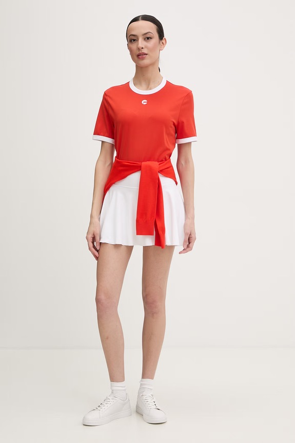 Fusalp t-shirt damski bawełniany TANIXA J1117 pomarańczowy SS26