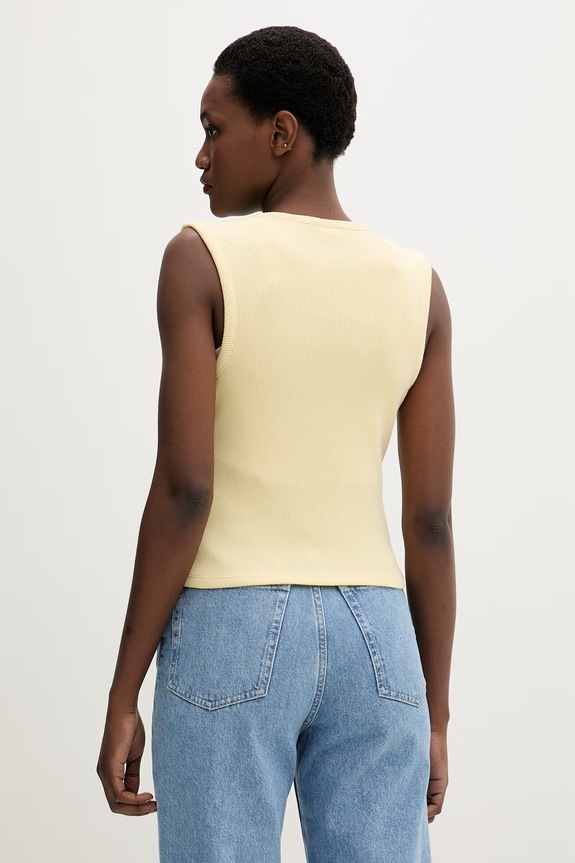 Odjeća Levi's top za žene RORY SL BUTTON UP 003Q2.0008 zlatna