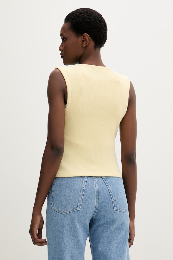 Odjeća Levi's top za žene RORY SL BUTTON UP 003Q2.0008 zlatna