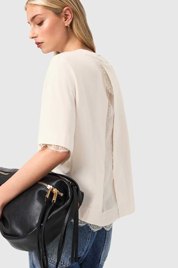 AllSaints t-shirt damski NIA biały W025JD