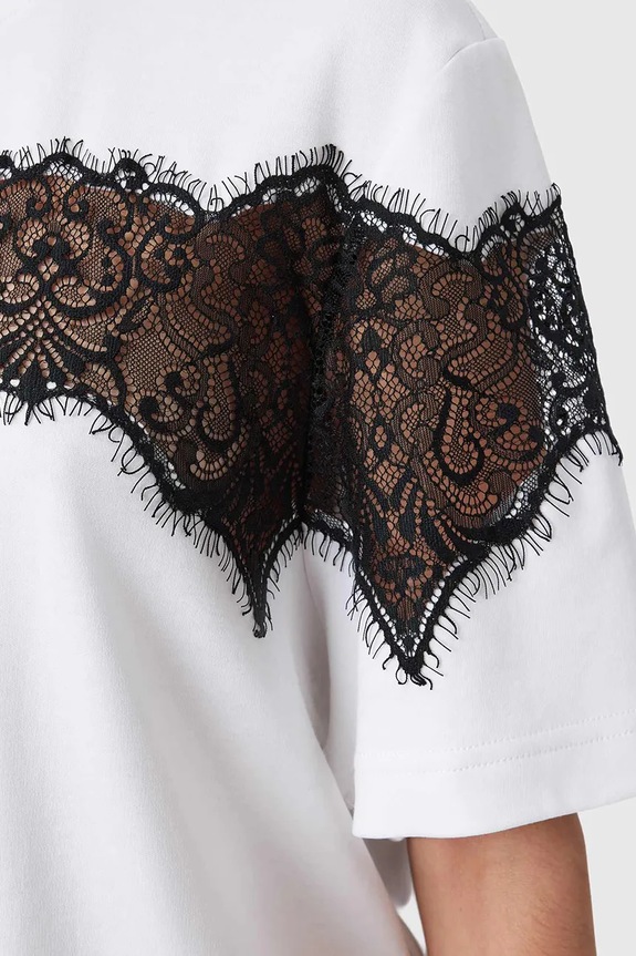 AllSaints dámske tričko LISA W071JE biela