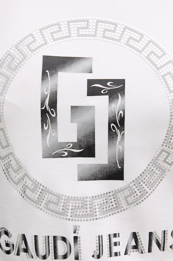 Gaudi t-shirt 611BD64074 biały