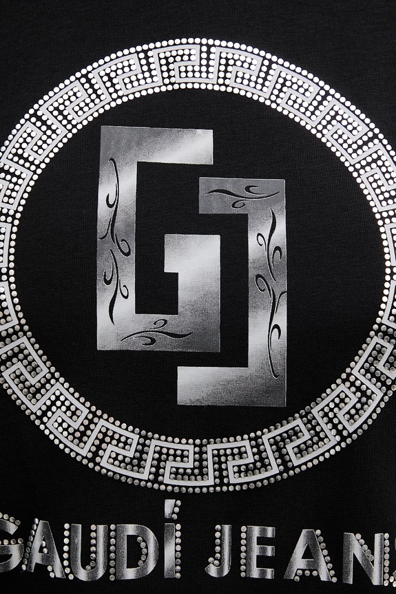 Gaudi t-shirt 611BD64074 czarny