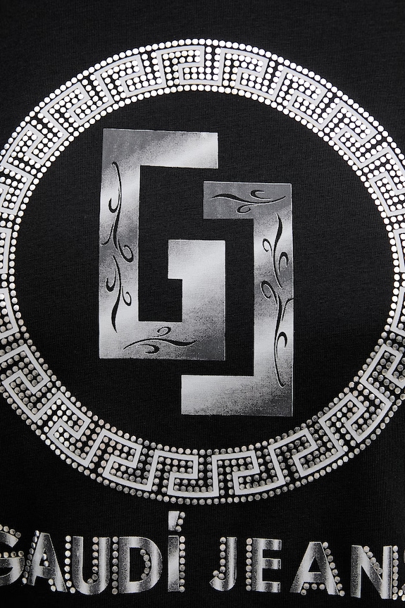 Gaudi t-shirt 611BD64074 czarny