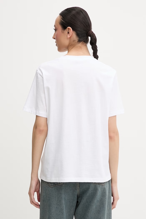 Ruházat Guess női pamut t-shirt RIN V6GI14.K2981 fehér