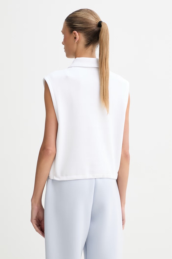 Îmbrăcăminte Guess polo pentru femei HABI V6GP02.K2956 alb