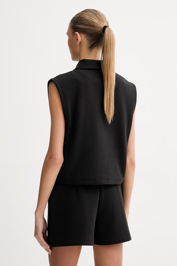 Îmbrăcăminte Guess polo pentru femei HABI V6GP02.K2956 negru