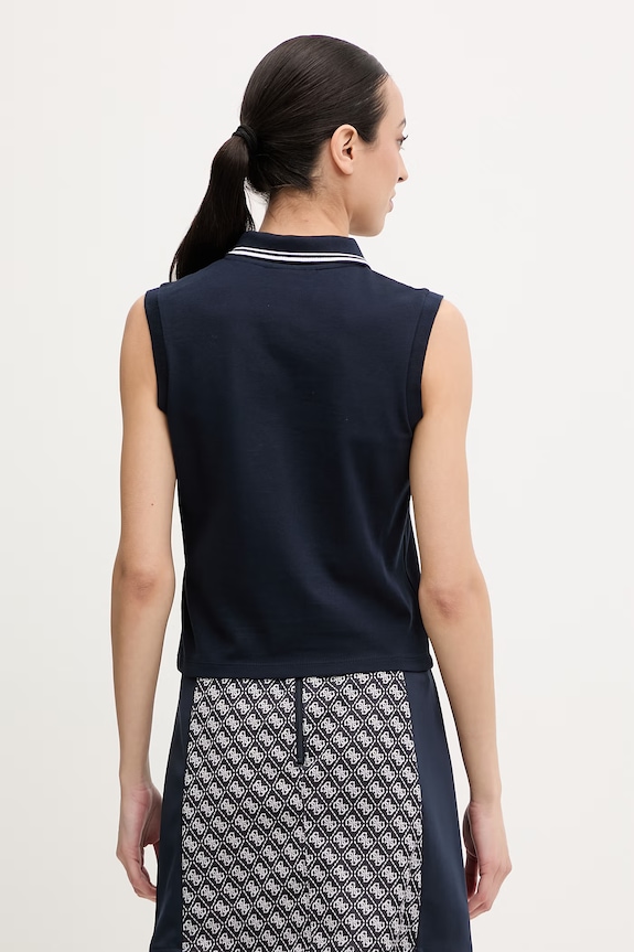 Odjeća Top Guess SARAH V6GP03.K2958 mornarsko plava