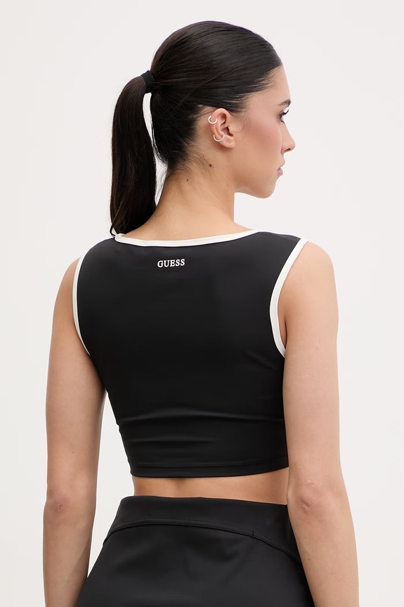 Ruházat Guess női top SARAH V6GP09.K2999 fekete