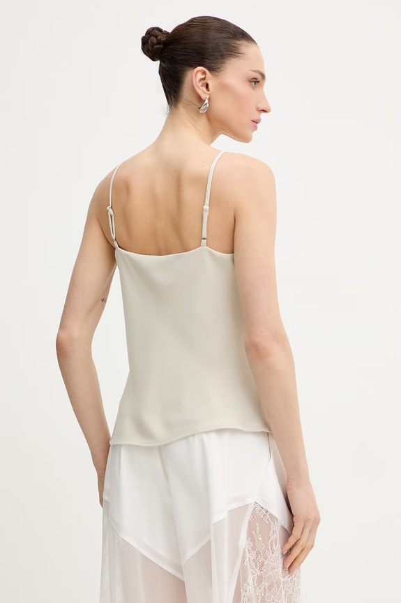 Oblečenie Guess top dámsky NEW CAROLINE W6GH30.W1845 béžová