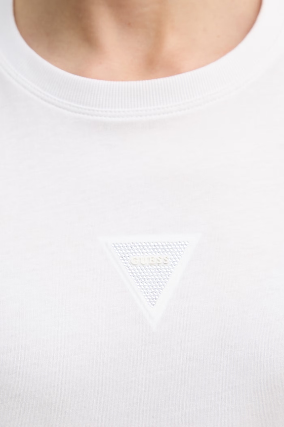 Guess basic tričko dámske bavlnené W6GI10.K3025 biela